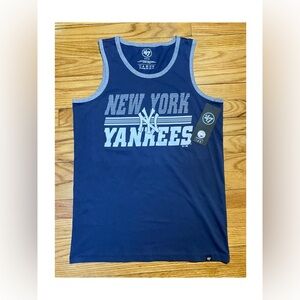 New York Yankees '47 Winger Franklin Tank Top - Navy